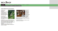 Desktop Screenshot of ibichhof.de