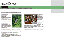 Tablet Screenshot of ibichhof.de